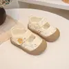 Zapatos de Niña para Primavera y Otoño, Zapatos de Princesa, Zapatos para Niños Pequeños, Zapatos de Lona Suave para Bebés, Zapatos de Tela para Niñas, Zapatos de Una Sola Pieza, Tenis, Punta Cuadrada