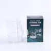 Caixa de Joias Multifuncional Transparente Giratória Popular Transfronteiriça para Organizar Acessórios, Elásticos de Cabelo, Brincos e Piercings para Uso Doméstico