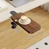 Placa de extensión para escritorio, escritorio gaming plegable, escritorio extendido, escritorio para computadora, marco de extensión ensanchado, reposabrazos, bandeja para teclado
