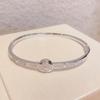 Pulsera de Nuevo Estilo Transfronteriza con Bordes de Cuentas Microincrustados Chapados en Oro de 18 Quilates, Pulsera de Cielo Estrellado de Alta Gama