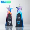 Nuevo Trofeo Creativo de Pizarra, Mármol y Cristal para Empleados Destacados, Reunión Anual Conmemorativa, Producción de Medallas Coloridas de Alta Gama