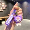 Llavero de Muñeca de Dibujos Animados Sanrio Kulomi, Colgante de Máquina de Bolas, Llavero Lindo para Bolsos, Pequeño Regalo al por Mayor