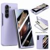 Adequado para Capa de Celular Samsung Z Fold 7 Capa Cor Sólida Filme Integrado Óleo Spray PC Caixa Requintada Z Fold 40% de Desconto Pilha Atacado