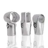 Tubo Cuadrado de Acero Inoxidable 25X25 Conector 30X30 Pieza de Fijación de Diámetro Variable 20 Empalme de Tubo Galvanizado Junta de Tubo Redondo 25
