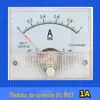 Cabeça de medidor de corrente de ponteiro mecânico DC 85C1 50 100 200 500MA 1A 2A 5A 10A
