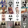 Ventas Directas de Fábrica Verano Europeo y Americano Nuevo Sexy Color Puro Transfronterizo Bikini Bikini Vacaciones en la Playa para Mujer Ins