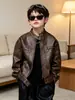Ropa infantil Huzhou Zhili, chaqueta de cuero para niños, nuevo estilo otoño 2026, ropa exterior para niños, ropa de primavera y otoño para bebé niño