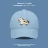 Gorra de Béisbol Bordada de Caballo Pequeño Ins Estilo Coreano 2026 Nuevo Modelo Unisex Versátil Gorra de Pico Que Hace que la Cara Parezca Más Pequeña