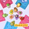 Tortugas de Frutas y Verduras que Brillan en la Oscuridad Figuras de Resina en Bolsas Sorpresa Juguetes de Juego de Imitación para Niños Set de Celebridad de Internet Tortugas de Frutas y Verduras
