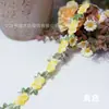 Novos Acessórios Decorativos Florais Bordados Coloridos para Gola, Punho e Ombro de Vestido, Acessórios para Roupa, Personalizável em Atacado