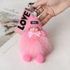 Venta al por mayor transfronteriza Muñeca para dormir Fox Mao Mao Llavero para coche Muñeca Colgante de felpa Lindo Colgante para bolso Mujeres