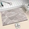 Alfombrilla de Piso de Barro Diatomeas Temu Transfronteriza para Entrada de Baño, Resistente a la Suciedad, Resistente al Desgaste, Alfombrilla Antideslizante, Alfombrilla de Piso de Baño de Estilo Simple