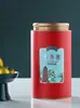 Caja de Embalaje Universal para Lata de Té Xinhui Xiaoqinggan 0.5 kg Lata de Papel de Media Libra Lata Redonda Sellada Vacía Admite Personalización