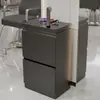 Armário de Ferramentas de Aço Inoxidável para Barbearia, Armário de Armazenamento para Salão de Beleza Salão de Cabeleireiro, Carrinho para Cabeleireiro Cabeleireiro