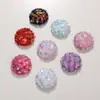 Estilo Coreano Girly Ab Lentejuelas de Colores Botones Redondos DIY Accesorios para el Cabello Funda de Teléfono Decoración de Zapatos Bolsa Accesorios de Ropa