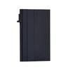 Amazon oferta caliente estuche para tarjetas de aleación de aluminio con bloqueo RFID estuche para tarjetas emergente automático logo láser