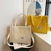 Bolso para Mujer Pana 2024 Nuevo Bolso de Hombro Elemento de Moda Coreana Bolso Explosivo Bolso Cruzado Gran Capacidad