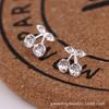 Soletrando um monte de oferta versão coreana de brincos de diamante super flash novos brincos de pérola pequenos brincos de joias meninas lote misto frete grátis