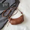 Comércio Exterior Transfronteiriço Moda de Luxo Bolsa Pequena Verão Novo Bolsa Transversal Croissant Bolsa de Ombro Simples Versátil para Mulheres