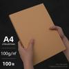 Papel Kraft Papel de Copia A4 Cartulina Dura Papel para Cubierta A3 Papel para Cubierta de Comprobante Financiero Papel de Impresión 4K8K A4 Uso Especial