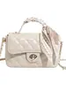 Bolsa de Corrente com Diamantes Feminina 2025 Nova Verão Design de Nicho Bolsa Transversal Estilo Coreano Textura Casual Pequena Bolsa Quadrada