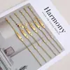 Pulsera Curva Popular de Moda Transfronteriza Europea y Americana de Acero Inoxidable Grabado DIY Personalizado de Acero Inoxidable Joyería de Mano para Adultos y Niños