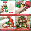 Adornos de Gnomo Navideño, Adornos de Madera Colgantes Navideños, Decoraciones de Madera Colgantes para Árboles de Navidad y Decoraciones para Fiestas Navideñas