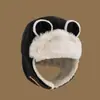 Gorro de invierno estilo noreste para hombres y mujeres, con forro de polar, material grueso, diseño a prueba de viento, protección facial y para el cuello integrada, y estilo cálido de poner