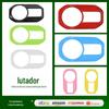 Adequado para Jeep 18-24 Wrangler Jeep Wrangler ajuste de farol modificado lantejoulas controle central esquerdo