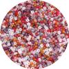 Cuentas de arroz esmerilado transparentes 11/0 de 2 mm, hechas a mano, para bricolaje, joyería, cuentas de vidrio para ropa, disponibles en stock.