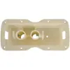 Conector de Tripé para Base de Manequim de Meio Corpo Acessórios de Adereços para Lojas de Roupas Manequim Tubo 2.2 Fivela Ajustável de Plástico