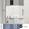 Cubierta de tubería para calentador de agua a gas, estante de almacenamiento, decoración, panel perforado, montaje en pared de cocina, cubierta fea para estufa de gas