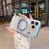 Funda de Teléfono Magnética Mate con Soporte para iPhone 18promax Apple 17pro Funda Protectora Anti-caídas de Cobertura Total