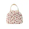 Bolsa de almuerzo de pana de gran capacidad más vendida en Amazon para llevar comidas, bolsa tipo tote aislada portátil, bolsa de hielo, bolsa de almuerzo bento