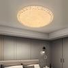 Lámpara de Techo de Espectro Completo Dormitorio Protección Ocular Cristal 2025 Nuevo Estilo Habitación Simple Moderna Luz de Lujo Zhongshan Iluminación Decoración del Hogar