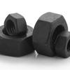 Tuerca hexagonal de alta resistencia grado 8.8 rosca inversa tuerca rosca inversa hexágono exterior tuerca izquierda tuerca M10/M20/M30