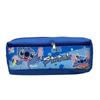 Estuche de Doble Capa Lilo & Stitch Stitch de Helado Bolsa para Lápices de Gran Capacidad Bolsa para Papelería