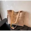 Bolsa de Nylon Casual de Gran Capacidad para Mujer 2024 Nueva Bolsa Tote para Estudiante y Viajero Combinable para Clase Bolso de Hombro Tote
