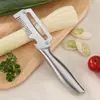 Cortador de Cebolla, Pelador y Abrebotellas Multifuncional de Acero Inoxidable 3 en 1 Herramienta de Cocina para Uso Doméstico