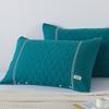 Funda de Almohada de Algodón Puro, Antideslizante y Anticaída, Una Pieza, Estilo Europeo, Gama Alta, Funda de Gasa Doméstica 100% Algodón, Funda de Almohada