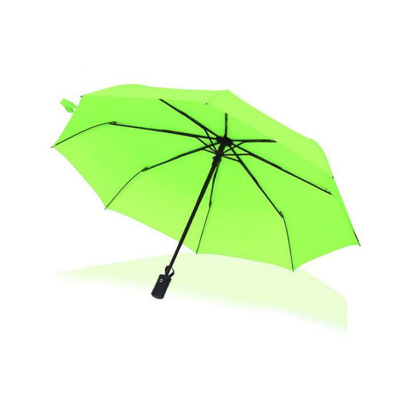 荧光绿自动伞