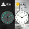Reloj de Pared Decorativo Calendario Perpetuo para Sala de Estar, Reloj de Pared Luminoso de Moda, Reloj de Pared Creativo, Reloj de Pared Simple de Cuarzo Controlado por Radio para el Hogar