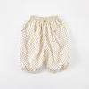 Pantalones de lunares anti-mosquitos para niñas 2026 Verano Nuevos Delgados Estilo Coreano Casual para Bebés y Niños Pequeños, Pantalones Jogger para Bebé