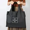 Bolsa de Compras Plegable Fina Joey Ligera Bolsa de Compras Doble Capa Bolsa de Almacenamiento Bolsa de Compras de Tela Oxford