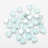 Rhinestone de coração 10MM fluorescente acessórios de joias DIY vidro de cristal costura à mão broca de garra decoração de sapatos de casamento costura em roupas