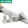 Tornillos Hexagonales Cabeza de Copa Gb7984 Acero Inoxidable 304 Cilíndricos Cabeza Delgada Hexagonales Máquina Tornillos Pernos M2-M12