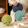 Manteles Individuales Aislantes de Silicona para Cocina y Restaurante, Posavasos para Ollas, Manteles de Mesa Anti quemaduras para Cazuelas, Posavasos Domésticos Resistentes a Altas Temperaturas, Personalización al por Mayor
