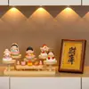 Decoración Dios de la Riqueza para Entrada, Mueble de TV, Exhibición de Oficina, Dios de la Riqueza de Cinco Vías de Buena Suerte Decoración para el Hogar Regalo