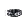 Anel da Serpente Auspiciosidade Ano Zodiacal Personalidade Anel Masculino Retro Nicho Alto Padrão Ajustável Anel Aberto