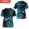Flor Nuevo Verano Equipo de Tiro con Arco Jugador Impresión 3D Casual Harajuku Super talla extra Cuello redondo Camiseta Manga corta Imprimible